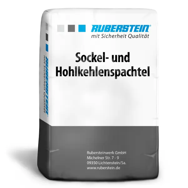 Sockel- und Hohlkehlenspachtel